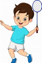 Image result for Badminton for Kids Cartoon