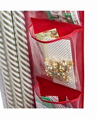 Image result for Over the Door Wrapping Paper Organizer