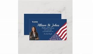 Image result for American Flag Political Business Card