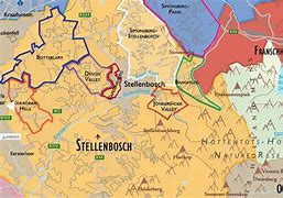 Image result for stellenbosch wine map