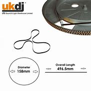 Image result for Record Turntable PS2 Drive Belt