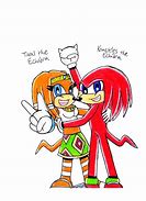 Image result for Knuckles and Tikal Sleeping Together