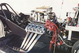 Image result for Nitro Funny Car Engine