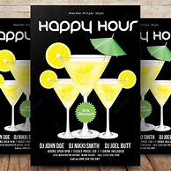 Image result for Happy Hour Flyer Template