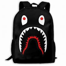 Image result for BAPE Book Bag Shark