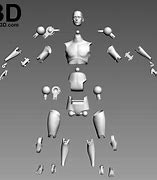 Image result for Man Figures 3D Print