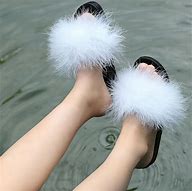 Image result for Fluffy Fur Slippers