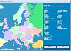 Image result for MapFinder Game Quiz Identify Europe Countries