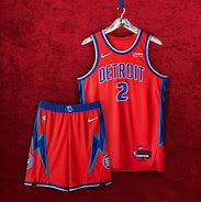 Image result for Detroit Pistons Red Jersey