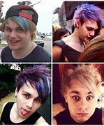 Image result for Michael Clifford Galaxy Hair
