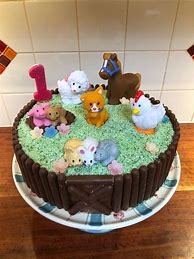 Image result for Animal Birthday Cakes Easy