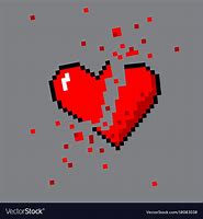 Image result for Broken Heart Pixel Art