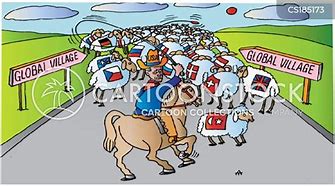 Image result for Global Village Cartoon
