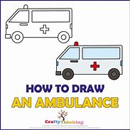 Image result for Ambulance Drawing 3D