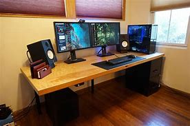Image result for How to Build a Custom Computer Desk