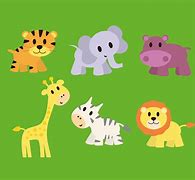 Image result for Cute White-Eyed Cartoon Animal