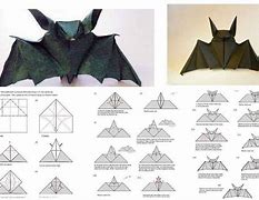 Image result for Halloween Origami Bat Instructions