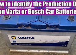 Image result for How to Check Car Battery Manufacturing Date