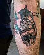 Image result for Grenade Tattoo Designs