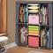 Image result for Portable Cube Closet with Clothes