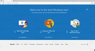 Image result for Windows Welcome Experience