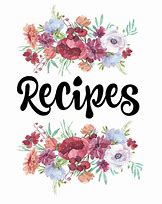 Image result for Recipe Book Covers Clip Art Easy Trace Black and White