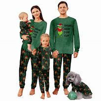 Image result for Kids Christmas Pajamas Fleece