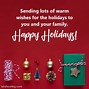 Image result for Happy Holiday Wishes Messages