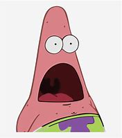 Image result for Patrick Star Surprised Face Meme Transparency