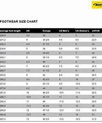 Image result for Boot Shoe Size Chart