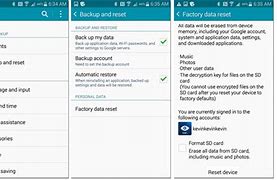 Image result for Factroy Reset Android