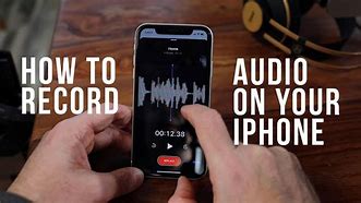 Image result for Voice Recording On iPhone 5