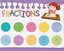 Image result for 1 2 Fraction Drawing