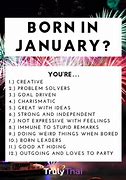 Image result for Fun Facts About People Born in January