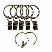 Image result for Round Curtain Hooks