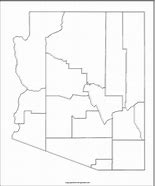 Image result for Map of Arizona Drawing