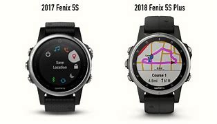 Image result for garmin fenix 5 vs 5s