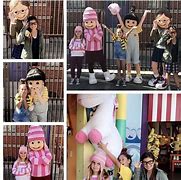 Image result for Margo Edith and Agnes Costume