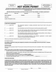 Image result for Work Permit Request Form