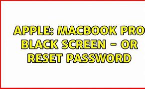 Image result for Apple Mac Pro Black Screen