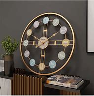 Image result for Gold Wall Clock