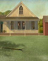 Image result for American Gothic Backdrop