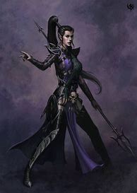 Image result for Dark Elves Sorceress Poster
