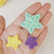 Image result for star button crocheted