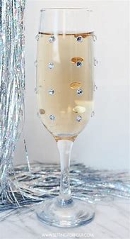 Image result for DIY Champagne Glasses