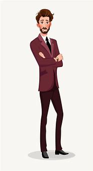 Image result for Elegant Man in a Suit Cartoon