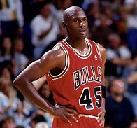 Image result for Michael Jordan Wearing Number 45