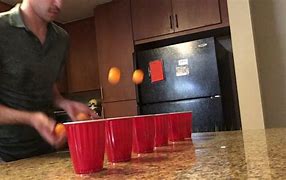Image result for Ping Pong Ball Cup Game