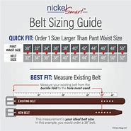Image result for Pelican Belt and Size