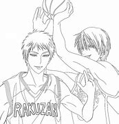 Image result for Kuroko's Basketball Coloring Pages